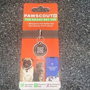PAWSCOUT  Smart Pet Tag Dog/Cat  NWT